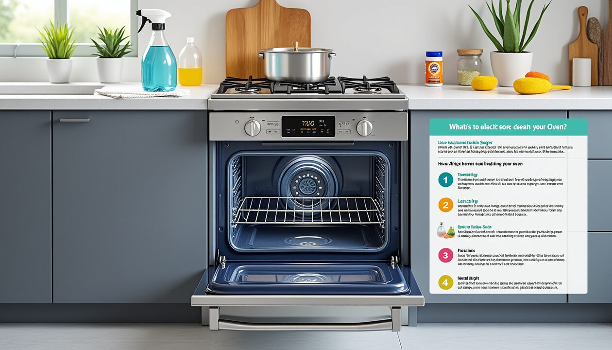 découvrez notre guide pratique pour un nettoyage efficace de votre four. apprenez les meilleures astuces et techniques pour éliminer les résidus tenaces et maintenir votre appareil en parfait état. transformez le nettoyage en un jeu d'enfant et profitez d'un four sparkling!