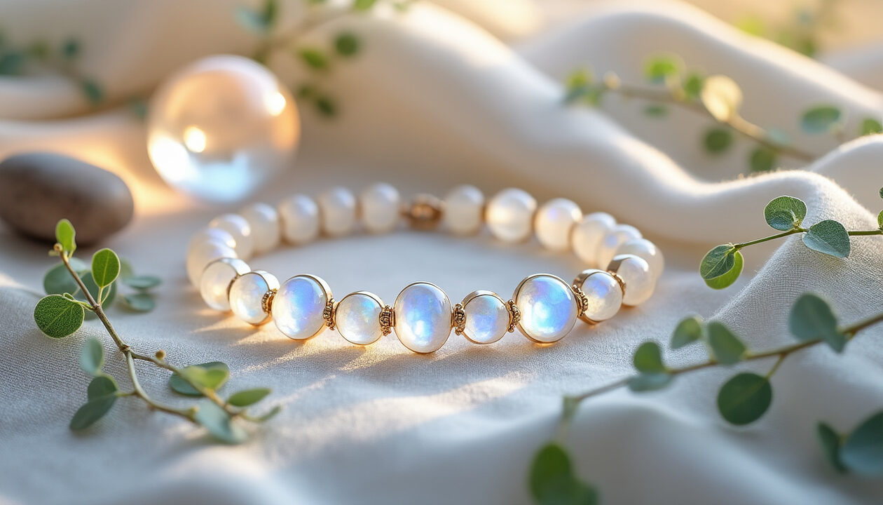 découvrez les bienfaits fascinants du bracelet en pierre de lune : un bijou non seulement esthétique, mais également porteur de sérénité et d'énergie positive. apprenez pourquoi vous devriez l'adopter pour équilibrer vos émotions et stimuler votre intuition.
