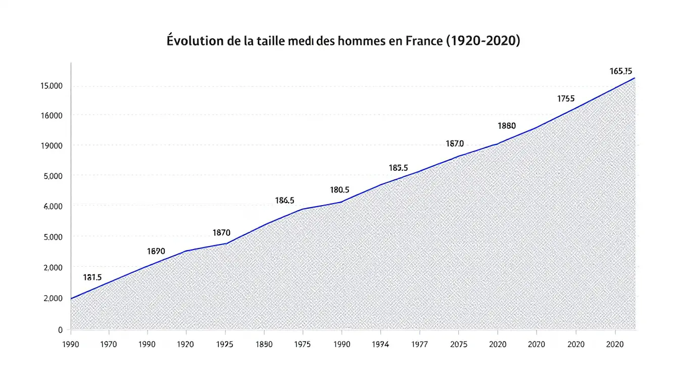 découvrez comment la taille moyenne des hommes en france a évolué au fil des décennies, influencée par des facteurs socio-économiques, nutritionnels et culturels. une analyse enrichissante sur les tendances actuelles et les implications de cette transformation.