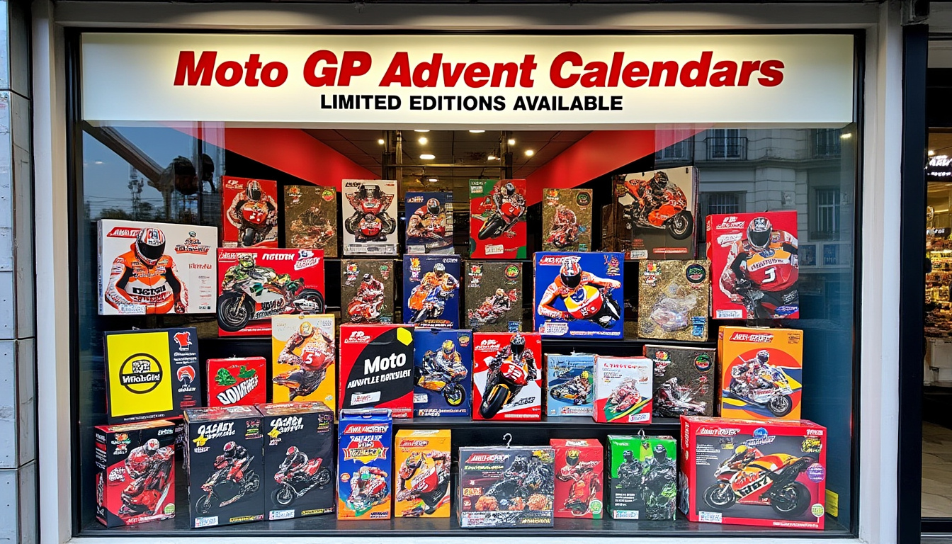 découvrez notre calendrier de l'avent moto gp ! compte à rebours avant le début d'une saison palpitante. plongez dans l'univers des courses, des pilotes et des circuits. ne manquez rien des préparatifs et des surprises qui vous attendent !