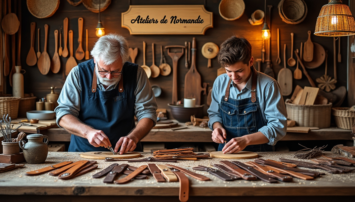 explorez l'atelier particulier de normandie, où l'artisanat d'exception se marie à des accessoires de qualité supérieure. plongez dans un univers de créativité et de savoir-faire unique, et laissez-vous séduire par des pièces authentiques et élégantes.