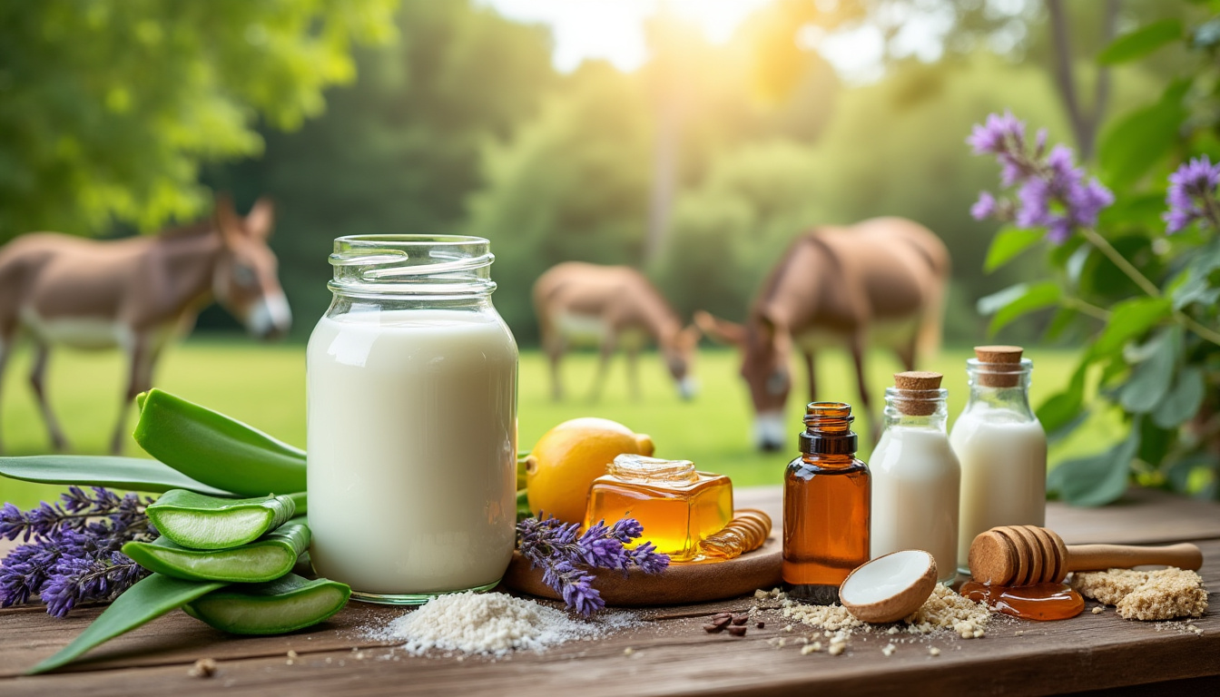 découvrez les bienfaits du lait d'ânesse avec laboratoires paysane en corrèze. profitez de ses propriétés hydratantes et apaisantes pour une peau douce et revitalisée. plongez dans l'univers de la douceur et du naturel avec nos produits de qualité élaborés localement.