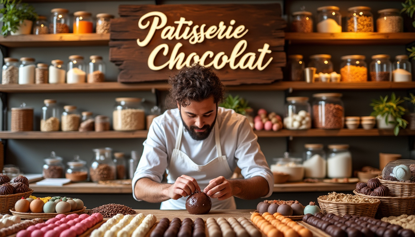 découvrez 'le chocolat des français', une expérience gourmande et artistique en île-de-france. plongez dans un univers créatif où le chocolat devient une œuvre d'art, alliant saveurs exquises et designs originaux. parfait pour les amateurs de chocolat et d'art, ce voyage promet une expérience inoubliable.