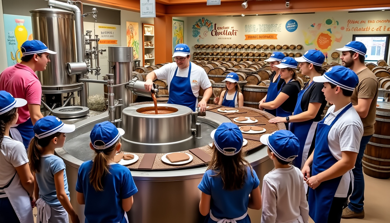 découvrez le chocolat des français, une expérience gourmande et artistique au cœur de l'île-de-france. plongez dans un univers où la passion du chocolat rencontre la créativité, pour un voyage sensoriel inoubliable.