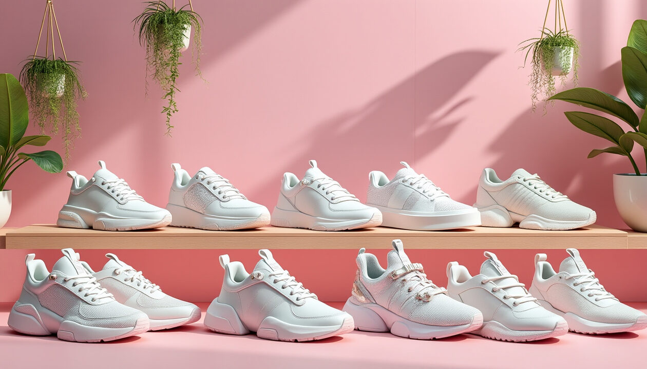explorez notre sélection des sneakers blanches pour femmes les plus tendances à moins de 50€. alliez style et économie avec ces modèles incontournables qui s'adaptent à toutes vos tenues. ne manquez pas cette opportunité de rehausser votre garde-robe sans vous ruiner!