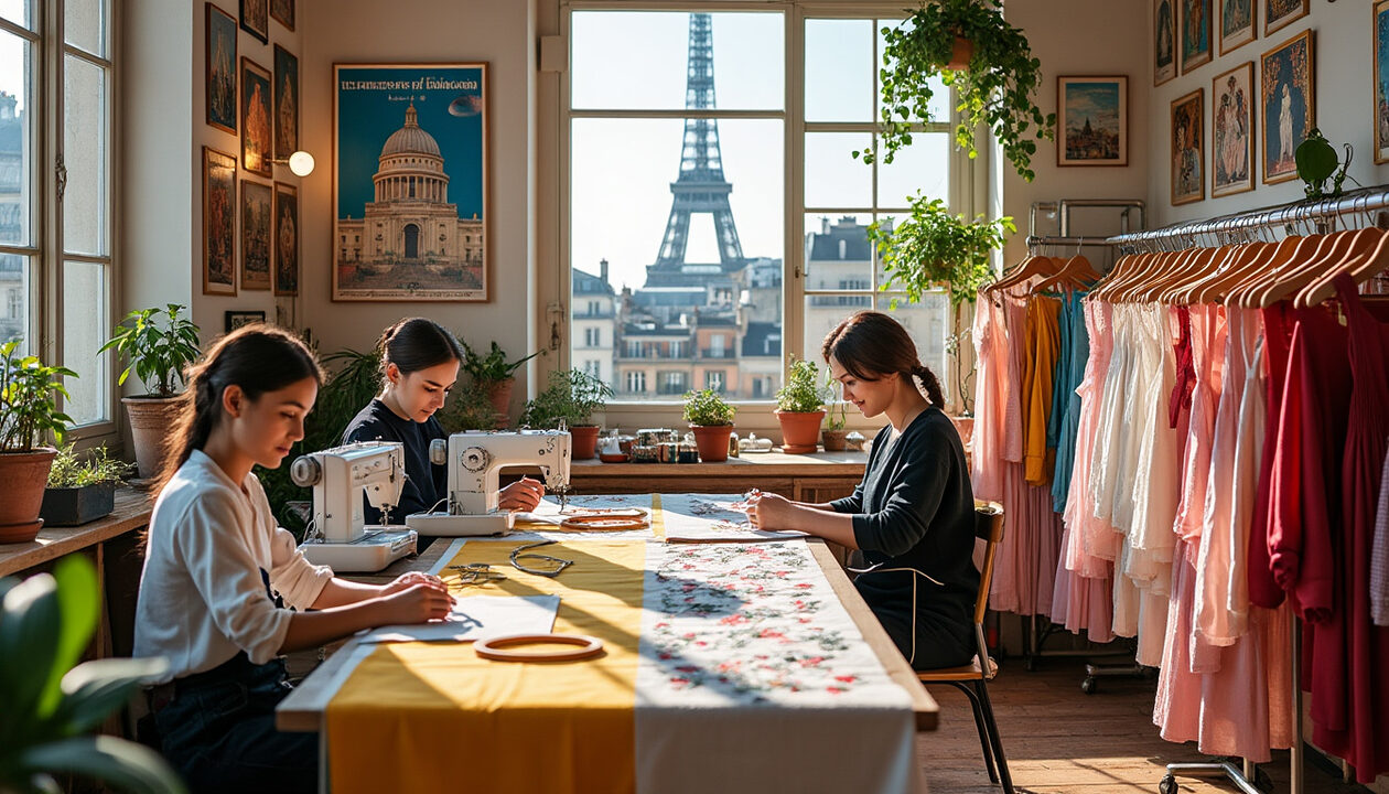 découvrez maison labiche, une maison parisienne emblématique dédiée à l'art du marquage textile brodé. plongez dans un univers où la créativité et le savoir-faire artisanal se rencontrent pour créer des pièces uniques et intemporelles, reflétant l'élégance de la mode française.