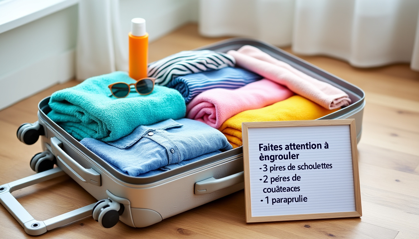 découvrez notre sélection de vêtements légers essentiels pour profiter pleinement de votre voyage d'été. confort, style et praticité se rencontrent pour vous garantir un été inoubliable!