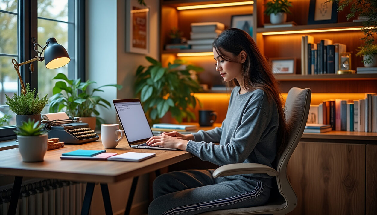 découvrez notre sélection de tenues confortables et stylées, idéales pour le télétravail. alliez bien-être et élégance tout en restant productif à domicile.