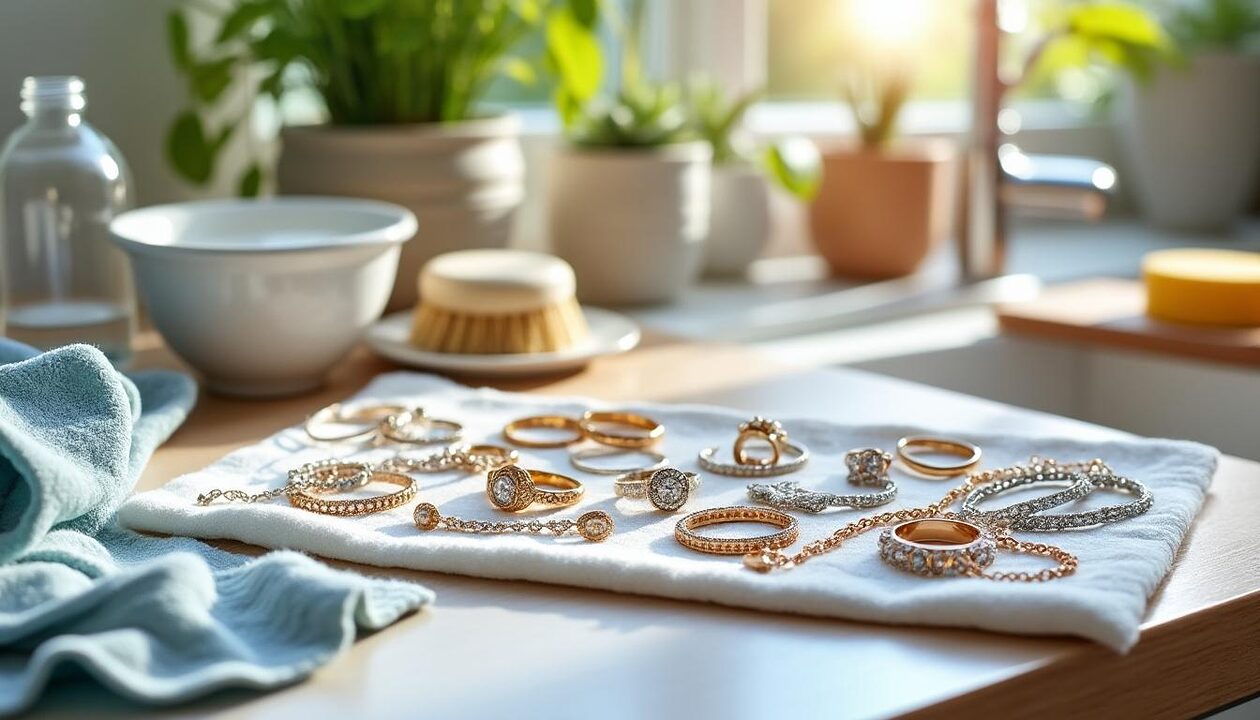 découvrez des astuces simples et efficaces pour nettoyer vos bijoux à la maison. apprenez à préserver l'éclat de vos pièces favorites grâce à des méthodes naturelles et des produits courants. suivez nos conseils pour redonner vie à vos bijoux en toute sécurité.