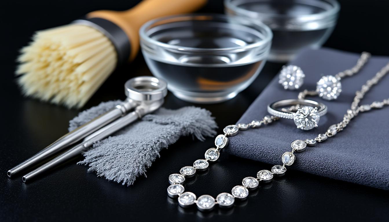 découvrez des astuces simples et efficaces pour nettoyer vos bijoux à la maison. apprenez à faire briller vos colliers, bracelets et boucles d'oreilles avec des méthodes sécurisées et des produits courants.