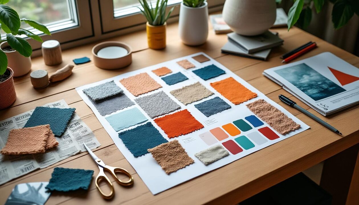 découvrez notre guide étape par étape pour créer un moodboard stylé qui saura inspirer vos projets créatifs. apprenez à sélectionner les bonnes images, couleurs et textures pour donner vie à vos idées.