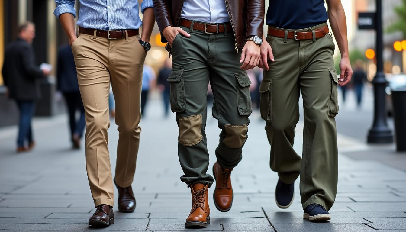 découvrez les coupes de pantalons homme incontournables à adopter en 2025 ! de l'élégance du pantalon slim à la décontraction du modÚle cargo, nous vous guidons pour mettre à jour votre garde-robe avec les tendances les plus stylées. ne ratez pas les incontournables qui rehausseront votre look cette année.