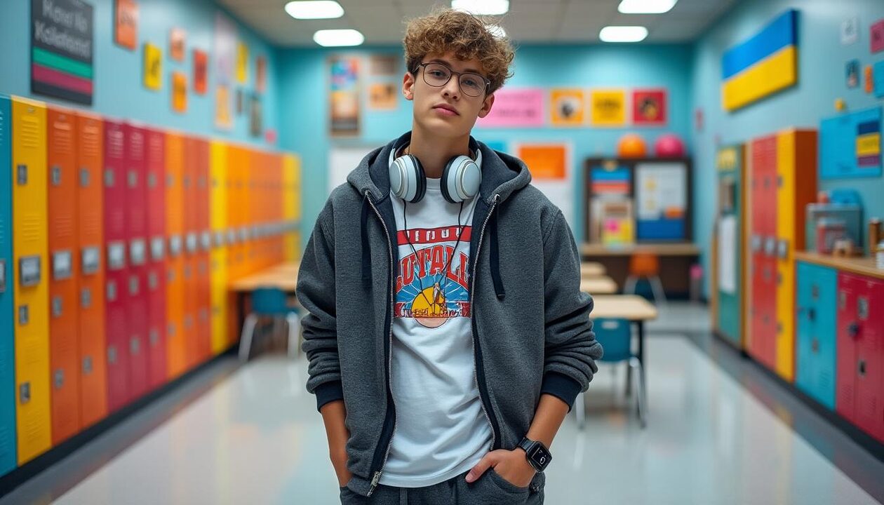 découvrez les tendances mode incontournables pour les adolescents garçons au collège en 2025. des looks stylés et modernes qui allient confort et personnalité pour briller dans la cour de récréation. inspirez-vous des dernières modes pour être à la pointe du style!