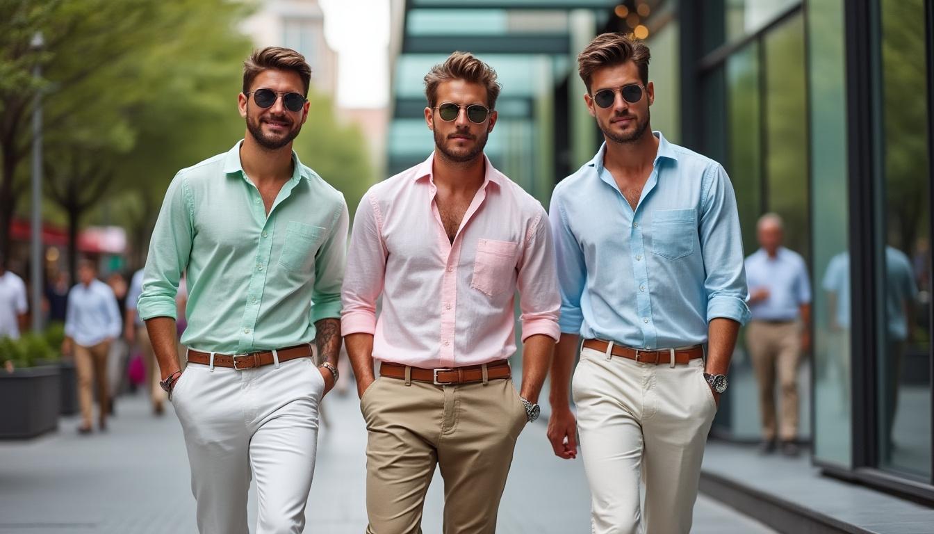 découvrez notre collection de tenues d'été pour homme, alliant confort et style avec simplicité. parfaites pour toutes vos sorties, nos vêtements légers et tendance vous garantiront un look impeccable tout en vous offrant une aisance incomparable.