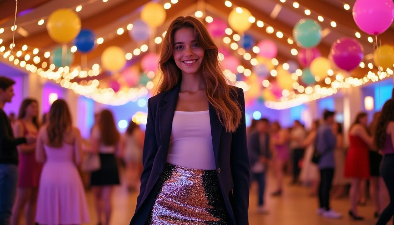 découvrez des idées de tenues pour ado qui allient fun et chic pour vos fêtes ! inspirez-vous de notre sélection de looks tendance pour briller lors de vos événements spéciaux. trouvez le style parfait qui reflète votre personnalité tout en restant élégant.