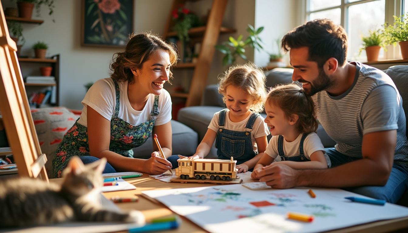 découvrez des idées d'activités créatives pour occuper vos enfants à la maison tout en stimulant leur imagination et leur développement.