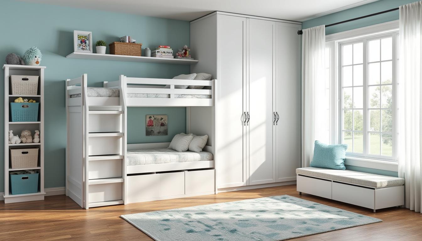 découvrez des astuces pratiques pour organiser votre maison et simplifier la vie quotidienne avec deux enfants, en optimisant l'espace et le rangement.