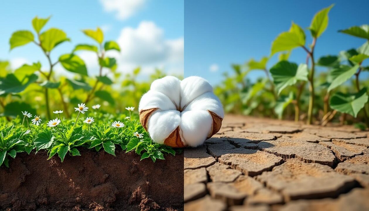 découvrez les avantages du coton bio par rapport au coton classique dans notre comparatif détaillé, pour choisir une option plus écologique et durable.