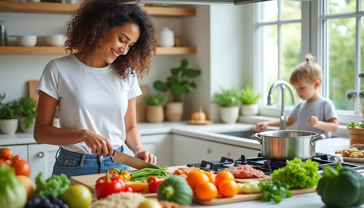 découvrez des recettes faciles et nutritives pour des repas rapides, spécialement conçues pour les mamans débordées qui souhaitent allier gain de temps et alimentation saine.