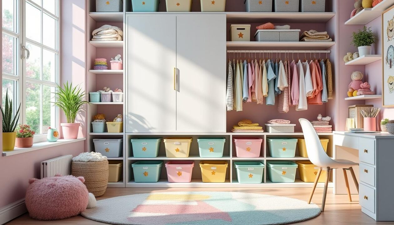 découvrez les meilleures astuces pour un rangement efficace de la chambre d'enfant et offrez un espace organisé et agréable pour vos petits.