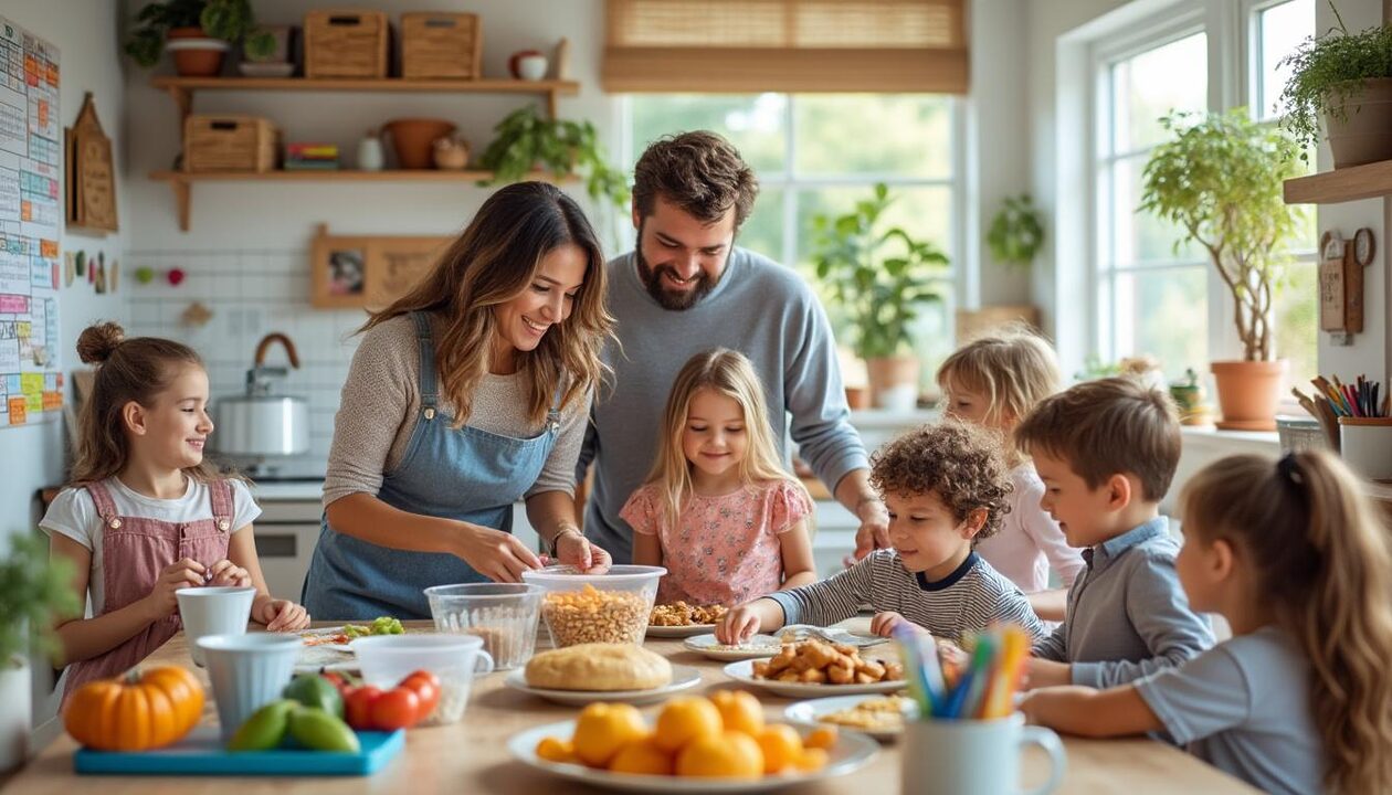 découvrez 10 idées simples et pratiques pour organiser efficacement une famille nombreuse et faciliter le quotidien de chacun.