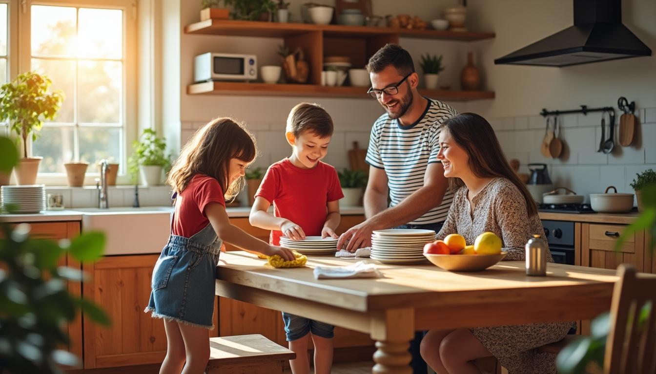 découvrez 10 idées simples et efficaces pour organiser sereinement une famille nombreuse au quotidien. astuces pratiques pour gagner du temps et de l'espace.